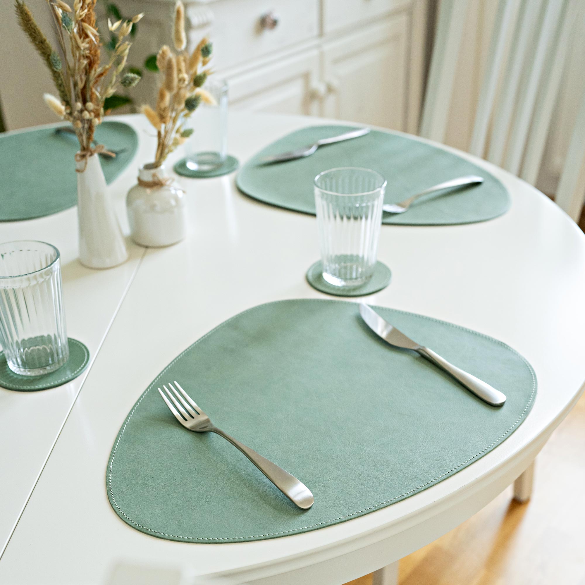 Echtleder Tischset "Organic"