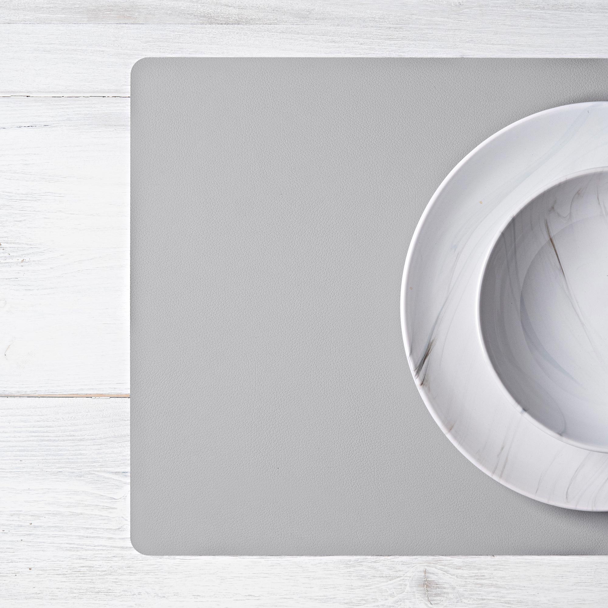 Recyceltes Leder Tischset "Rechteckig"