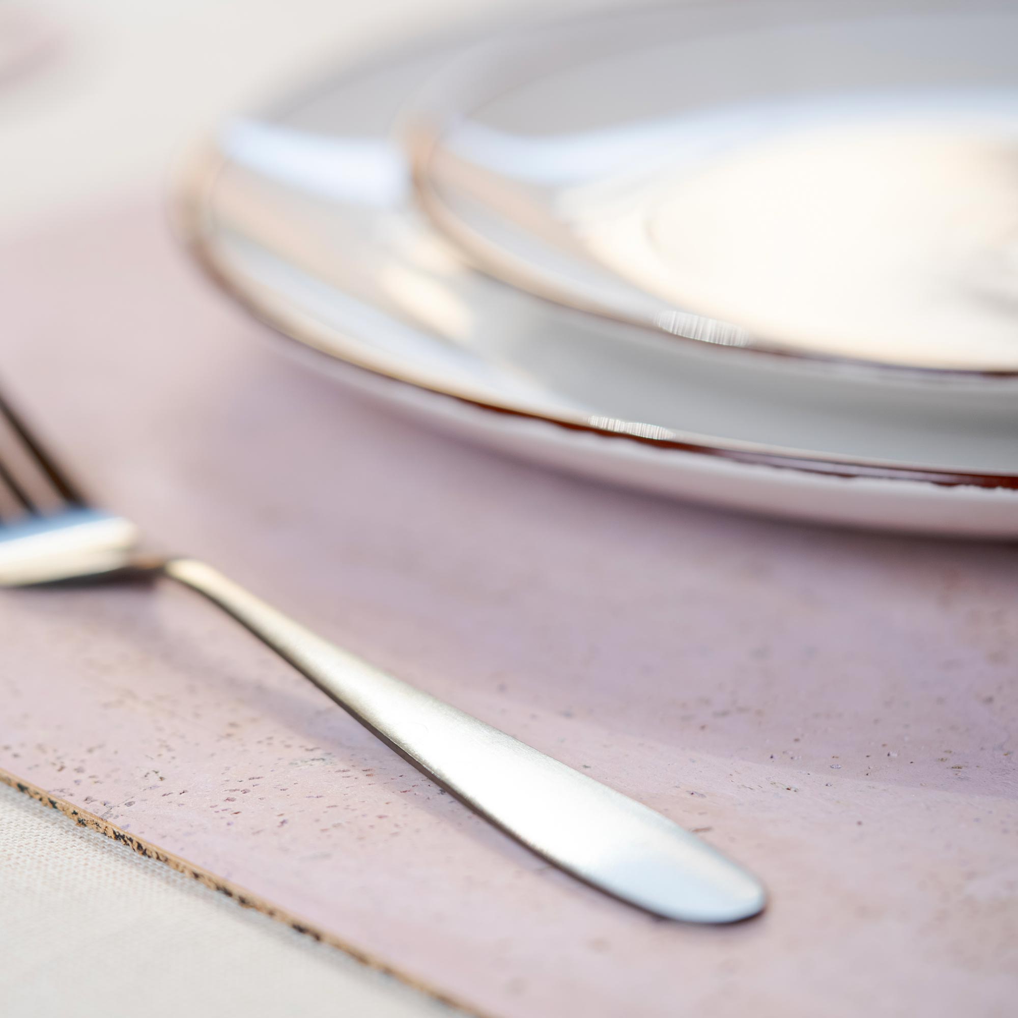 Kork Tischset "Eckig"