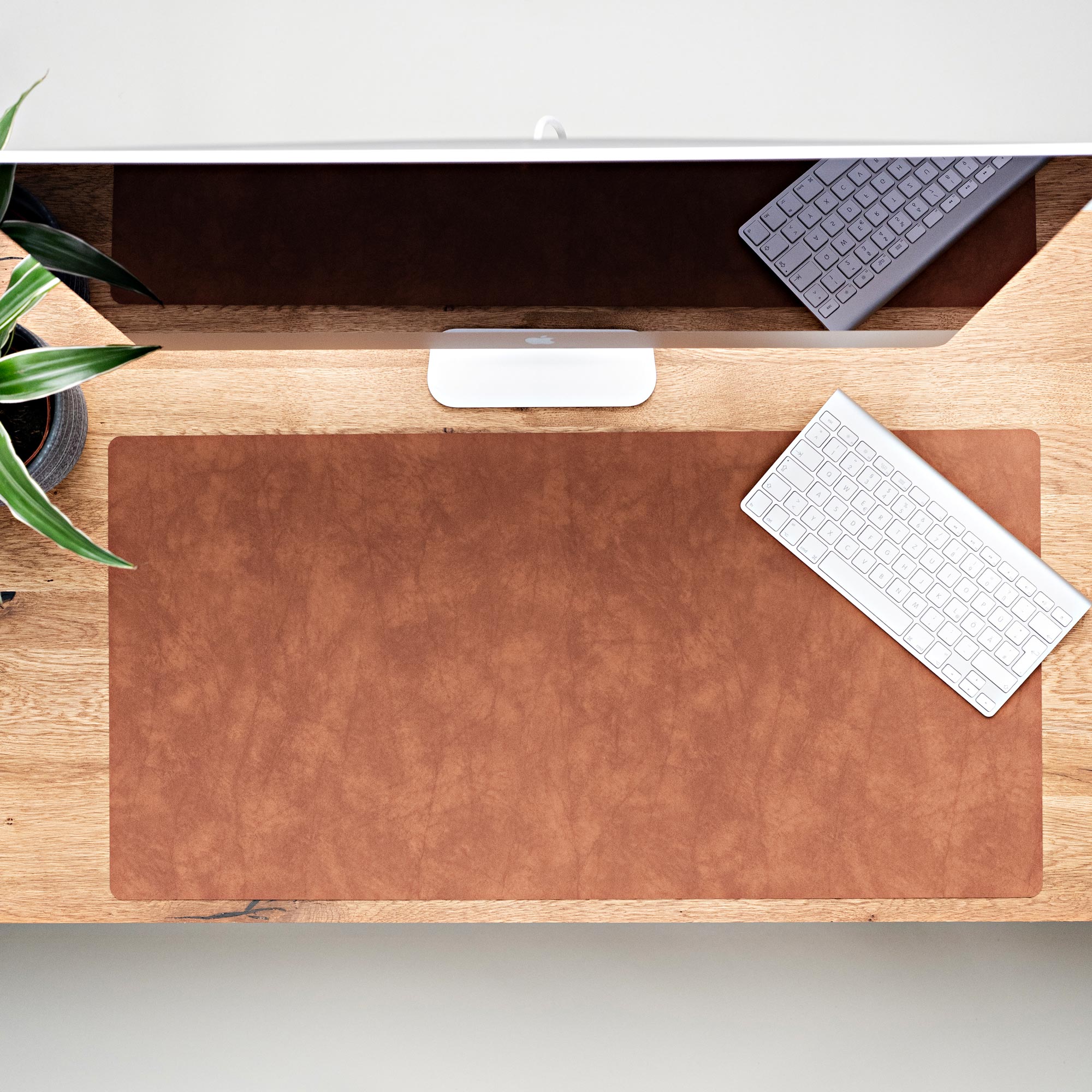 Schreibtischunterlage Recyceltes Leder