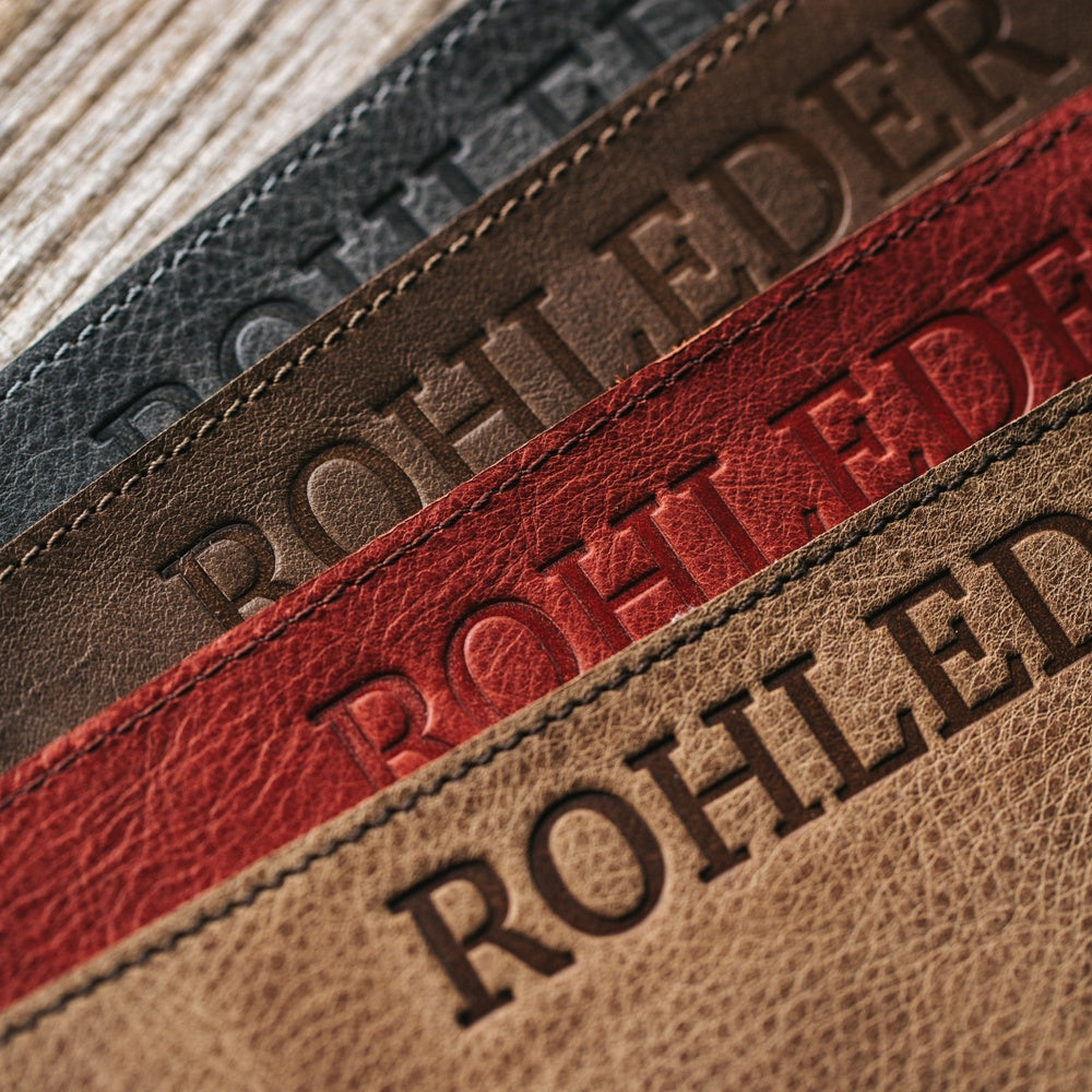 Echtleder Tischset "Design"