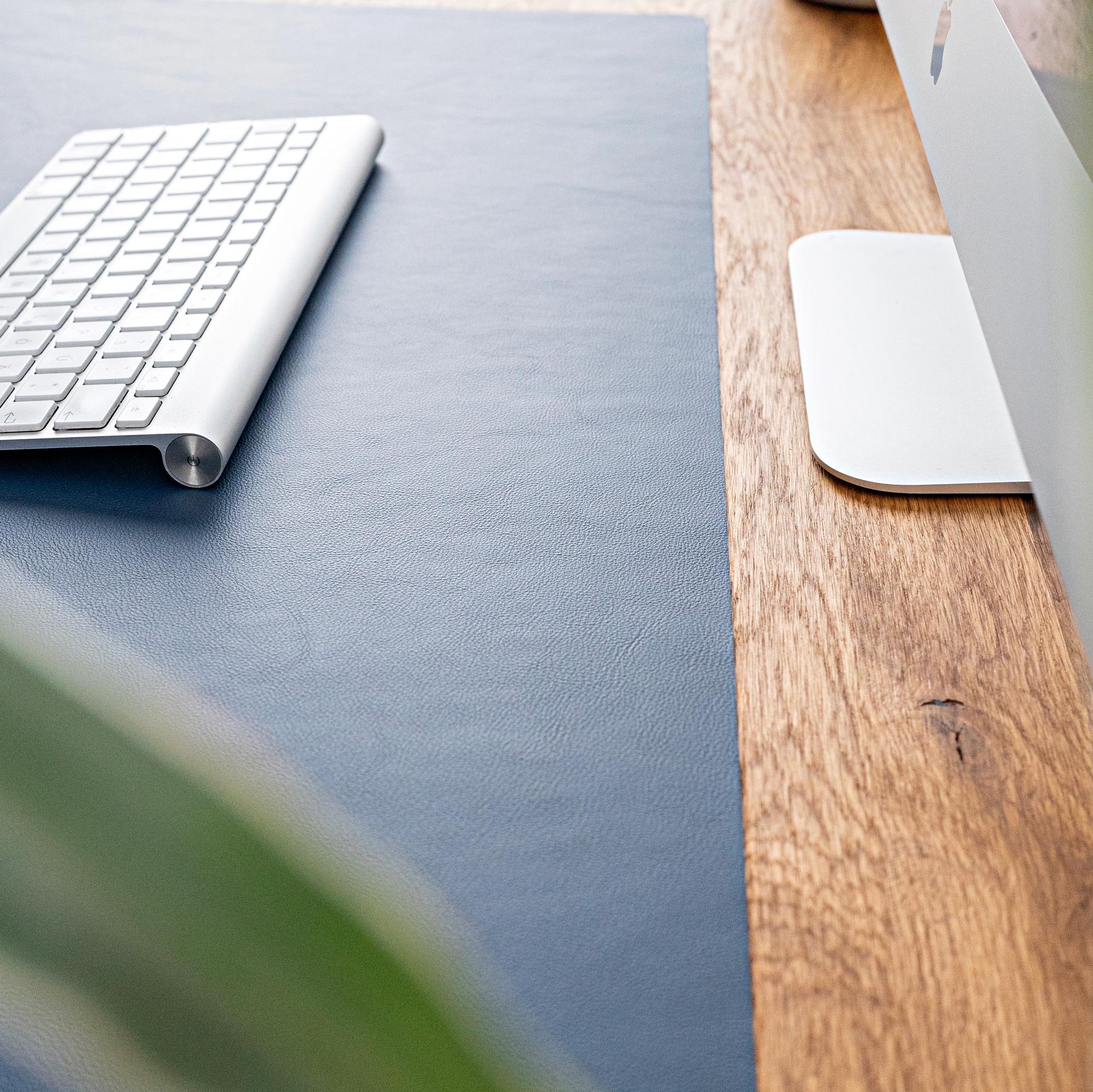 Schreibtischunterlage Leder