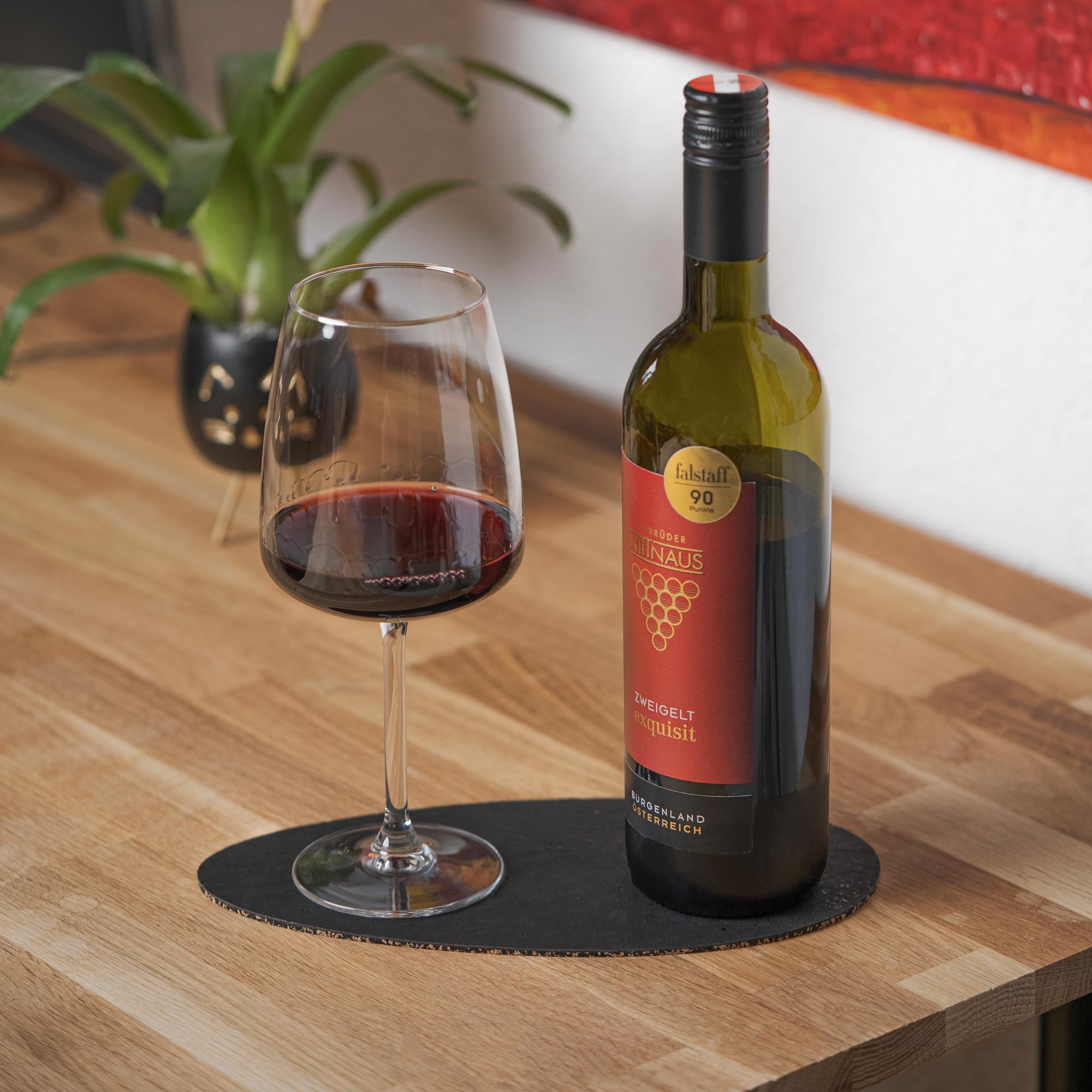 Kork Dessertuntersetzer