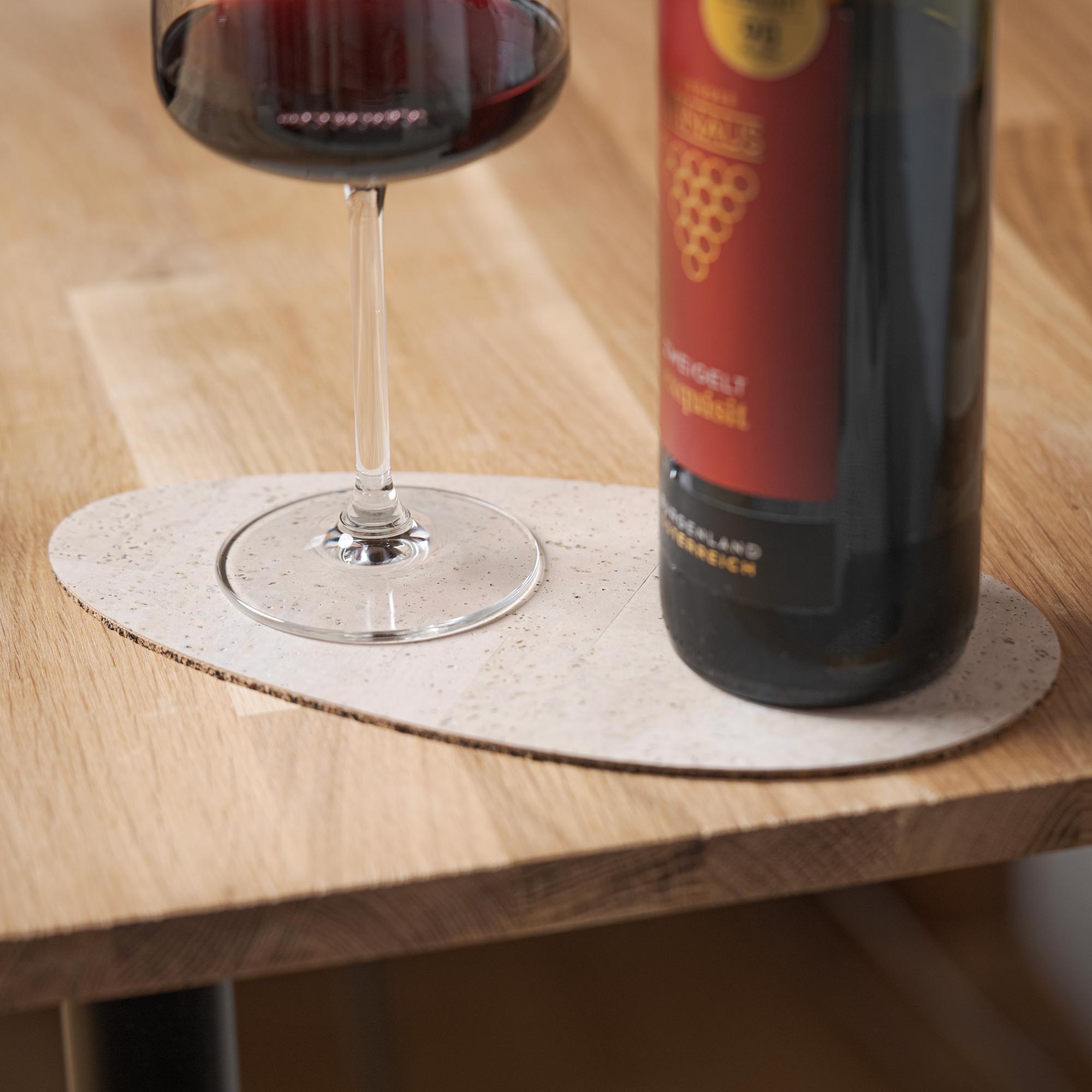 Kork Dessertuntersetzer