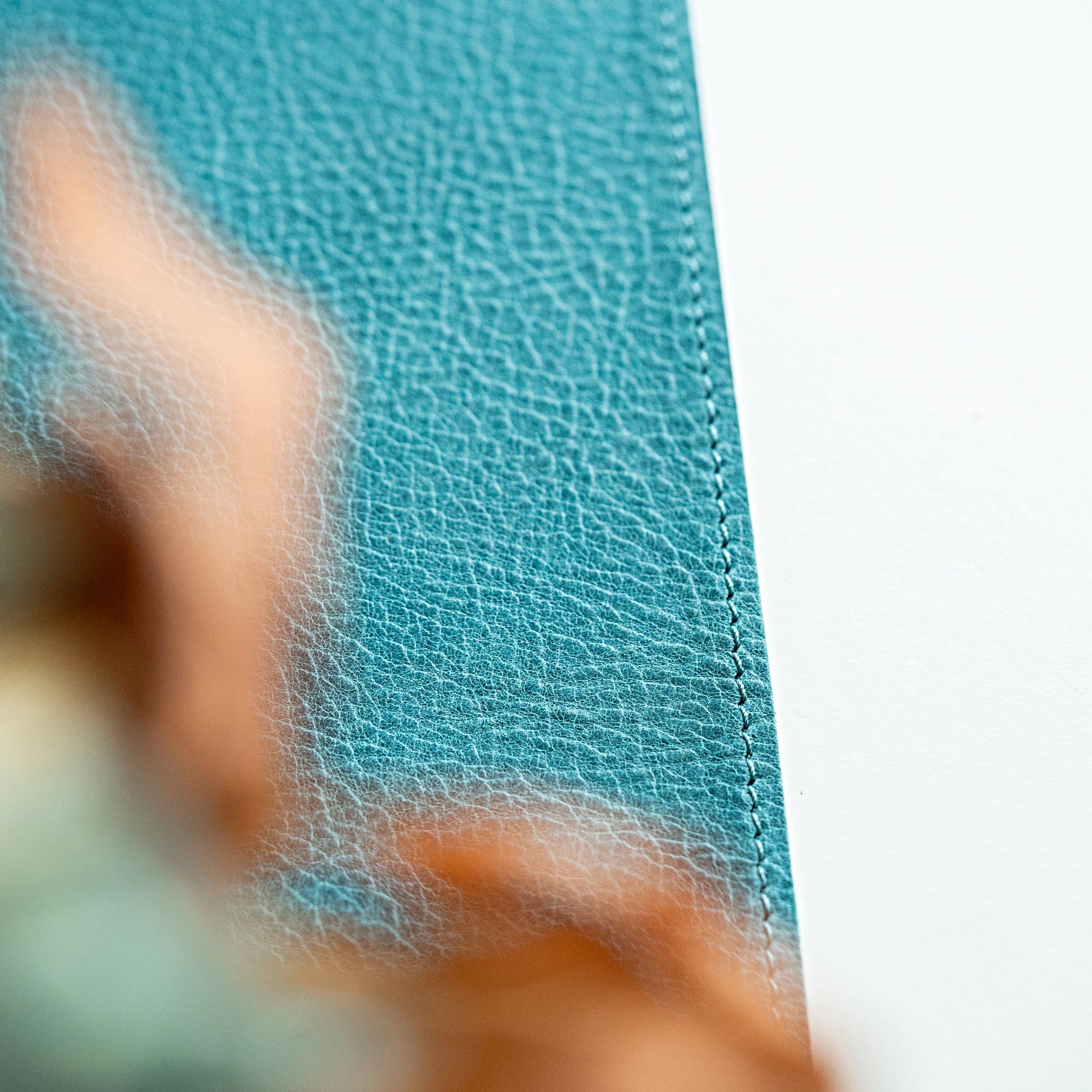 Echtleder-Tischläufer