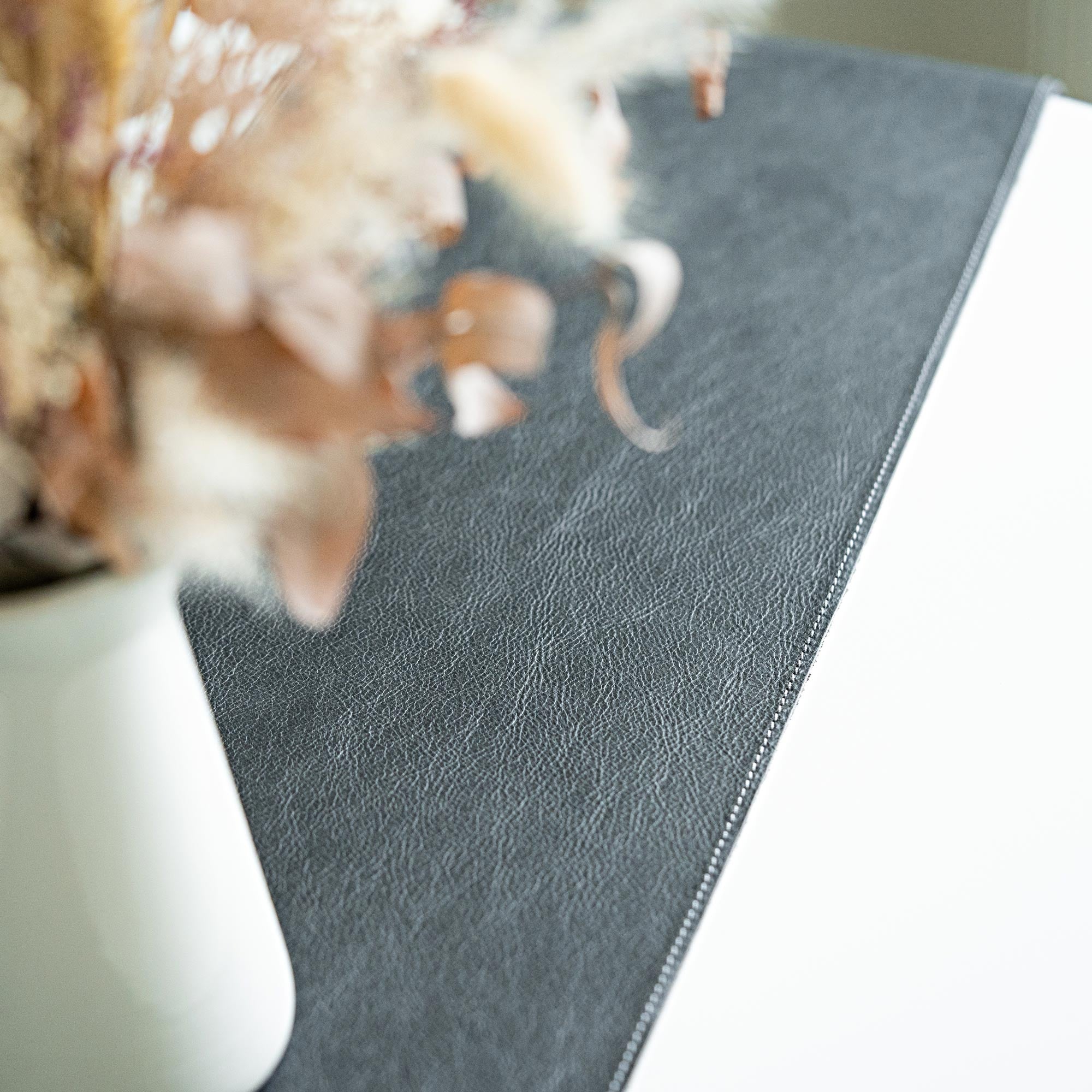 Echtleder-Tischläufer