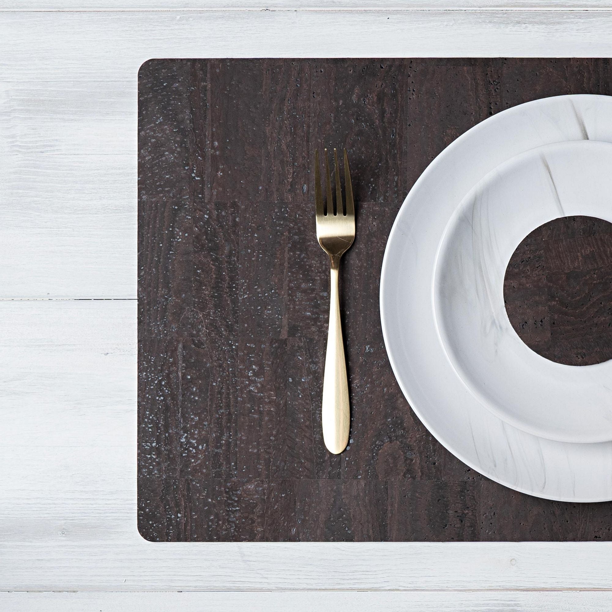 Kork Tischset "Eckig"