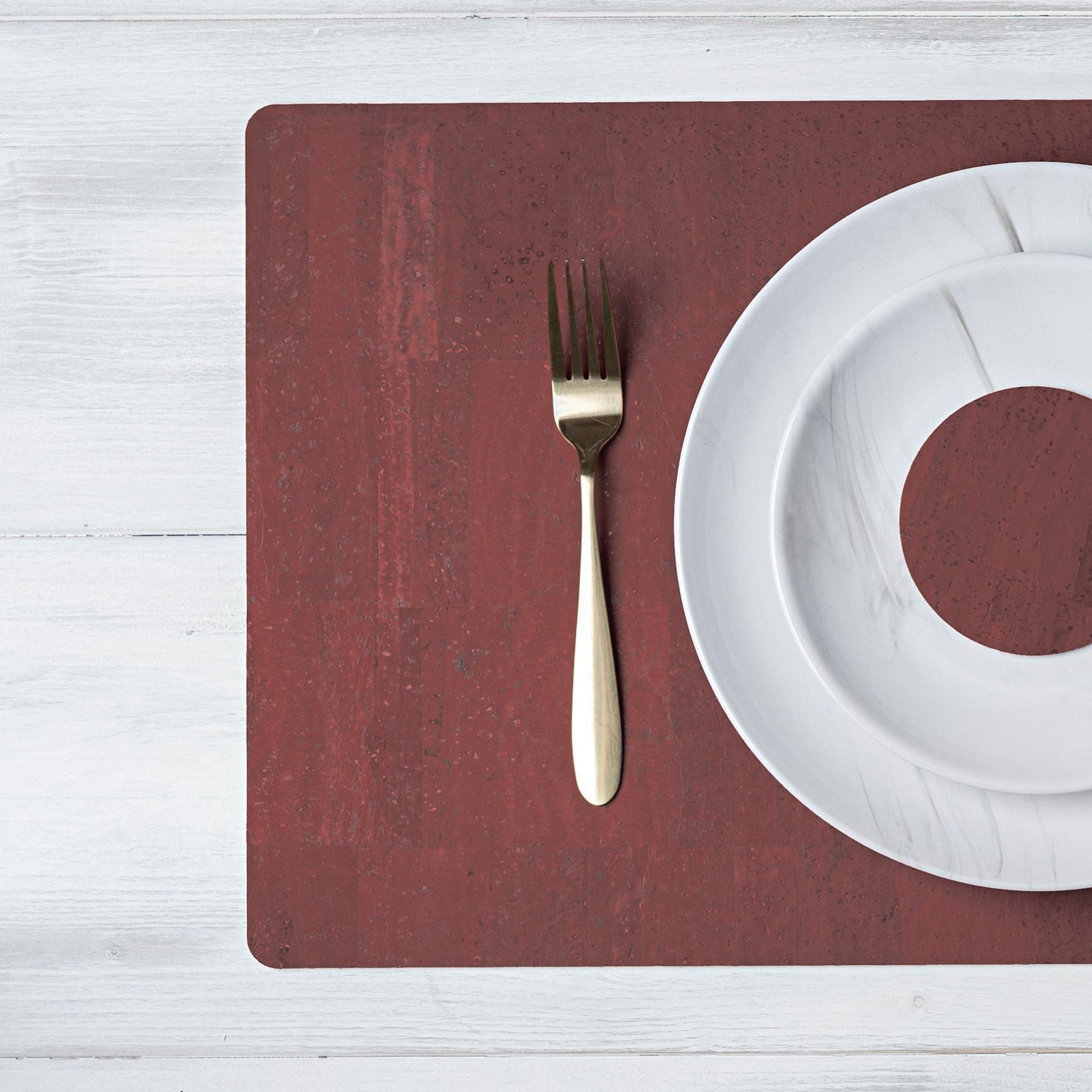 Kork Tischset "Eckig"