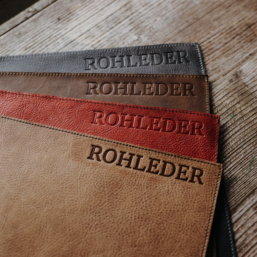 Echtleder Tischset "Design"